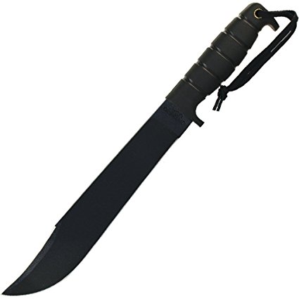 Ontario Knife 8320 SP5 Bowie Survival Knife, Black