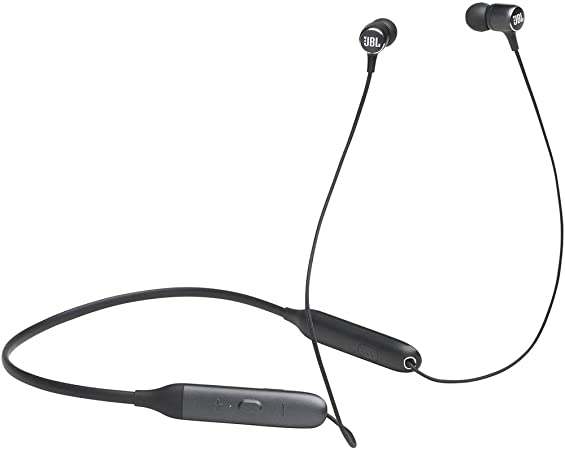 JBL Live 220BT Wireless Neckband in-Ear Headphones, Black