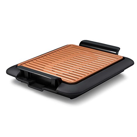 Gotham Steel Smokeless Electric Grill and Griddle, Portable and Nonstick As Seen On TV