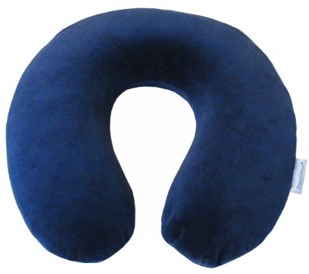 Travelmate Memory Foam Neck Pillow Dark Blue