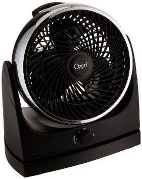 Ozeri Brezza Oscillating 10" High Velocity Desk Fan