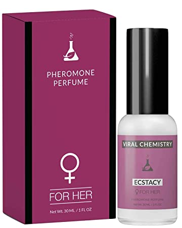 Pheromones For Women (Ecstacy) - Elegant, Ultra Strength Organic Fragrance Body Perfume (1 Fl. Oz)