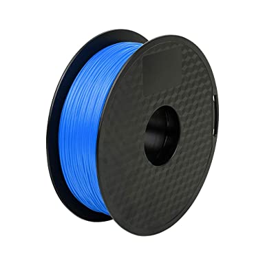 PLA Filament 1.75mm 3D Printer Filament PLA for 3D Printer 1kg Spool (2.2lbs), Dimensional Accuracy of  /- 0.02mm PLA Blue