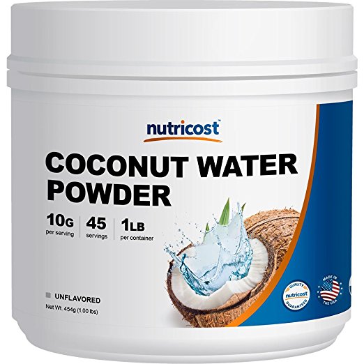 Nutricost Coconut Water Powder 1LB (45 Servings) - Non-GMO, Pure Coconut Water