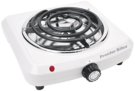 Proctor Silex 34101P Fifth Burner, White