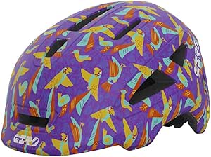 Giro Scamp II Cycling Helmet - Youth Matte Purple/Libre Small