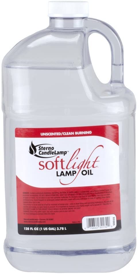 2 Pack Gallon Smokeless Liquid Paraffin Lamp Oil