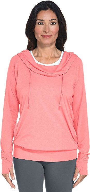 Coolibar UPF 50  Women's Cowl Neck Pullover - Sun Protective