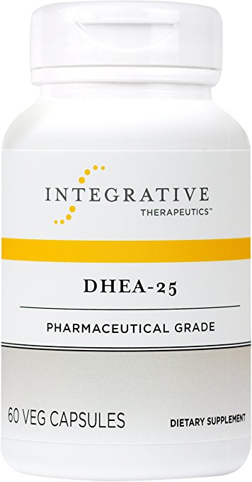 Integrative Therapeutics - DHEA-25 - Adrenal and Thyroid Function and Healthy Aging - 60 Capsules