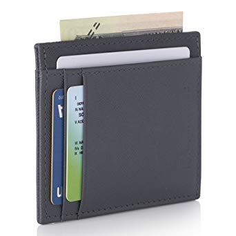 Alpine Swiss RFID Mens Thin Minimalist ID Card Case Slim Front Pocket Wallets 5 Top Variations