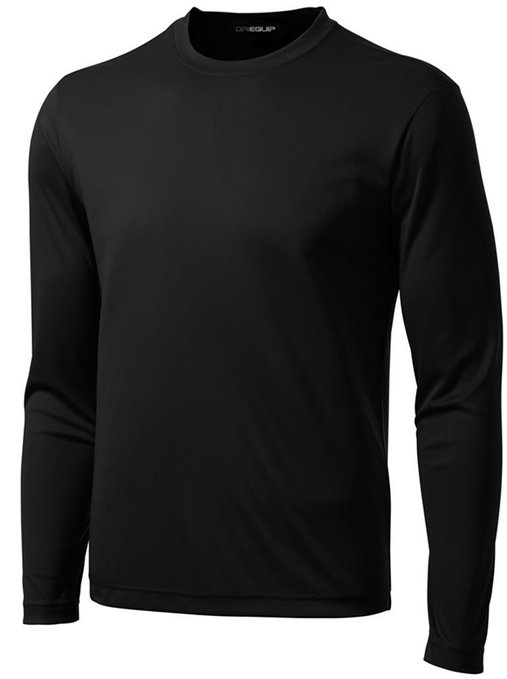 DRI-EQUIP Long Sleeve Moisture Wicking Athletic Shirts