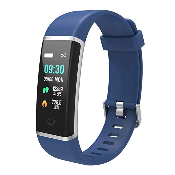 BingoFit UNHR Fitness Tracker, Slim Activity Tracker Watch, Waterproof Smart Band Step Calorie Counter Pedometer Watch for Kids Women Men Gifts