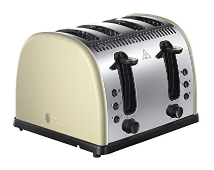 Russell Hobbs Legacy 4 Slice Toaster - Cream