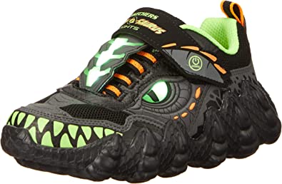 Skechers Unisex-Child Skech-o-Saurus Lights Sneaker