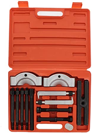 ABN Gear Puller and Bearing Separator Splitter 14-Piece Set – Vehicle Gear, Pulley, Steering Wheel, Ball Bearing