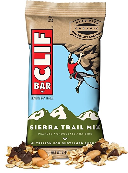 CLIF ENERGY BAR 36 Count, rgVTblN Sierra Trail Mix