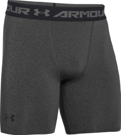 Under Armour Mens HeatGear Armour Compression Shorts - Mid