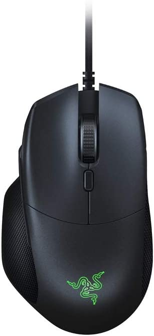 Razer Basilisk Essential - Ergonomic FPS Gaming Mouse with Multifunctional Clutch and 6400 DPI Optical Sensor