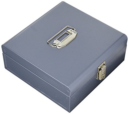Buddy Products Jumbo Cash Box, Steel, 9.75 x 4 x 10 Inches, Gray (0518-1)