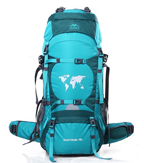 Topsky Unisex Outdoor Sports Mountaineering Travel Waterproof Camping Hiking Backpack 70l