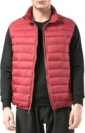 Alpine Swiss Clark Mens Lightweight Down Alternative Vest Jacket