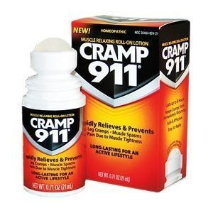 Cramp 911 Muscle Relaxing Roll-on Lotion, 0.71 oz (21 ml), Pack of 3
