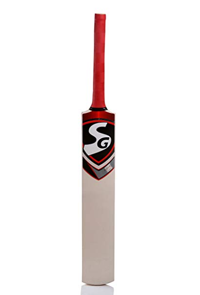SG Max Cover Kashmir Willow Cricket Bat (Color May Vary)