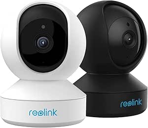 REOLINK 4MP Indoor Security Camera E1 Pro E1 Pro-B plug-in Camera Support 2.4/5 GHz WiFi, 360 Degree Baby/Dog Monitor with Auto Tracking, Person/Pet Detection, Night Vision, 2 Way Audio, Local Storage