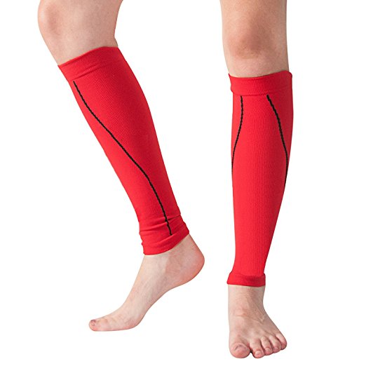 Bitly Graduated Calf Compression Socks – Improved Leg Circulation & Pain Relief for Runners, Athletes & More