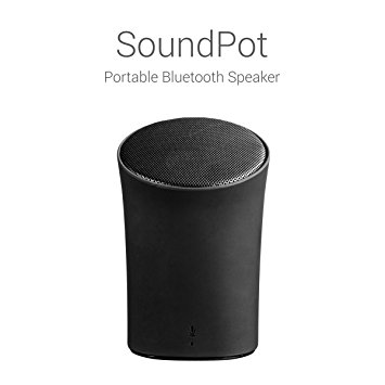 Portronics POR-280 Sound Pot Wireless Bluetooth Speaker (Black)