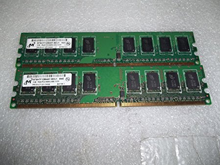MICRON 1GB PC2-6400U DDR2 CL6 PB FREE MEMORY MODULE MT8HTF12864AY-800J1