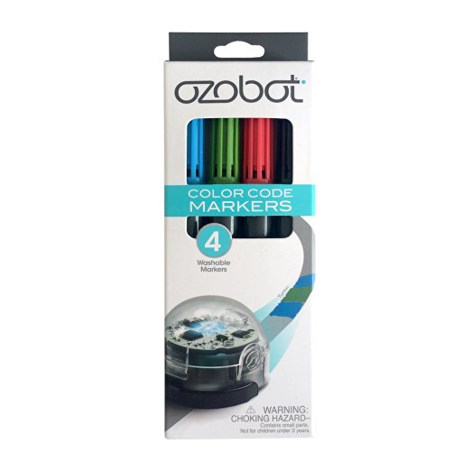 Ozobot Washable Markers, Color Code Drawing, Works with all Ozobots