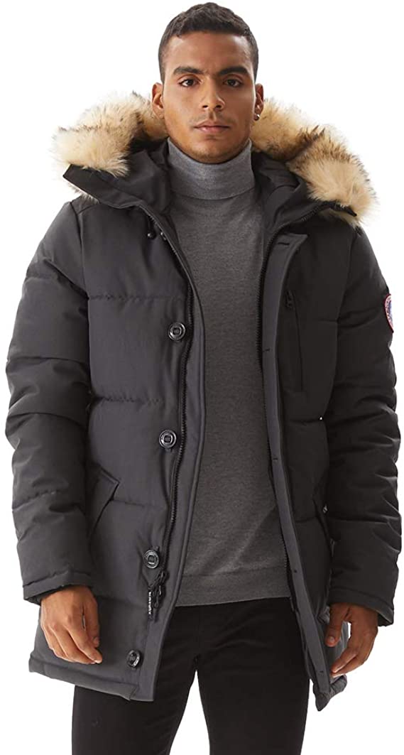 Puremsx mens winter store jacket