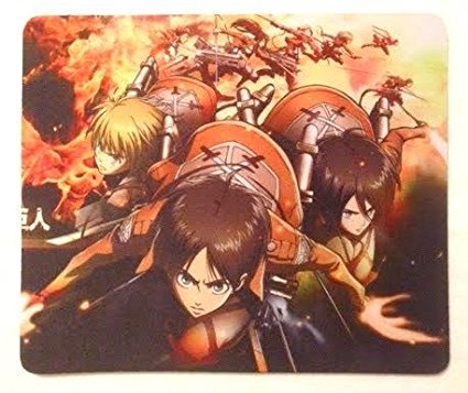 1 X Attack On Titan Mouse Pad