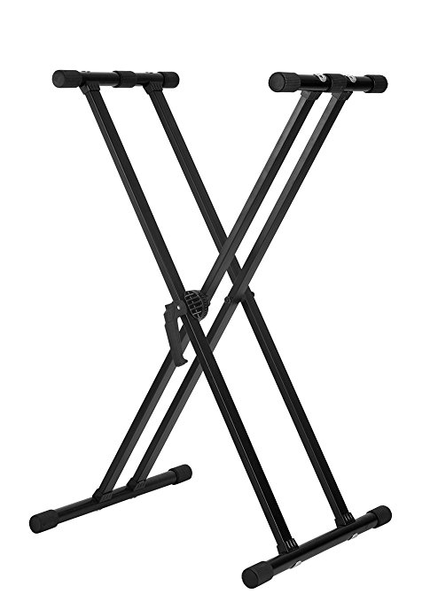 Knox Adjustable Double X Keyboard Stand