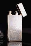 SHINYSIBLINGS Electrical Arc Lighter USB Rechargeable Windproof Flameless LighterBlack Dragon
