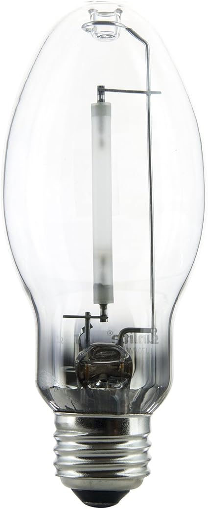 Sunlite 03610-SU LU70/MED 70-Watt HPS ED17 High Pressure Sodium Light Bulb, Medium Base, Clear