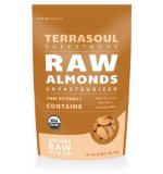 Terrasoul Superfoods Raw Unpasteurized Organic Almonds Sproutable 2 lbs
