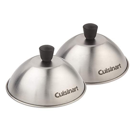 Cuisinart CMD-388 Melting Dome 6", 2-Pack, 6-Inch, Stainless Steel