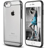 iPhone 6s CaseiPhone 6 Case2PCS HD Screen Protectorsby AilunSpecial Dust CoverSoft TPU Lip with Clear Hard Shell Solid PC BackAnti-ScratchampFingerprintsampOil StainsSiania Retail PackageBlack