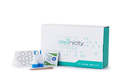 Wellnicity - At-home Food Sensitivities - 44 Foods Test Kit - Measure your reaction to 44 common foods (Not available in NY or MD)