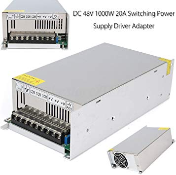 48V 20A 1000W Universal Regulated Switching Power Supply Driver for CCTV camera LED Strip AC 100-240V Input to DC 48V