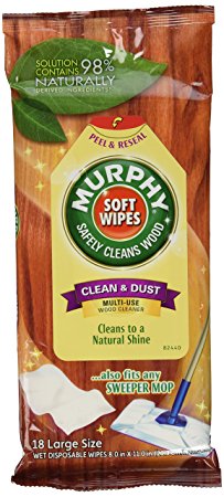 Murphy's Wet Disposable Soft Wipes, Large - 18 ea