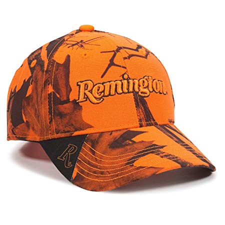 Outdoor Cap Remington Cap, Blaze Camo, Adult