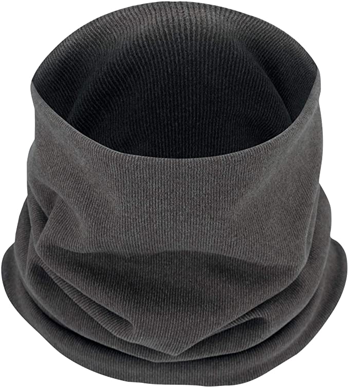 B BINMEFVN Neck Warmer Winter Double Layer Neck Gaiter Cold Weather Face Mask for Men Women