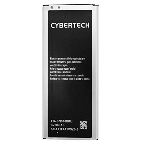 CyberTech High Capacity 3220mAh Li-ion Replacement Battery for Samsung Galaxy Note 4