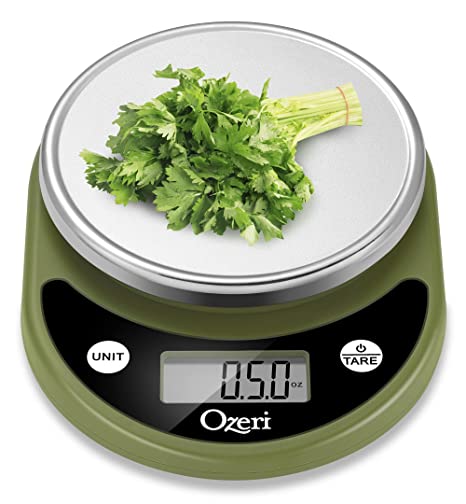 Ozeri Pronto Digital Multifunction Kitchen and Food Scale, Calliste Green