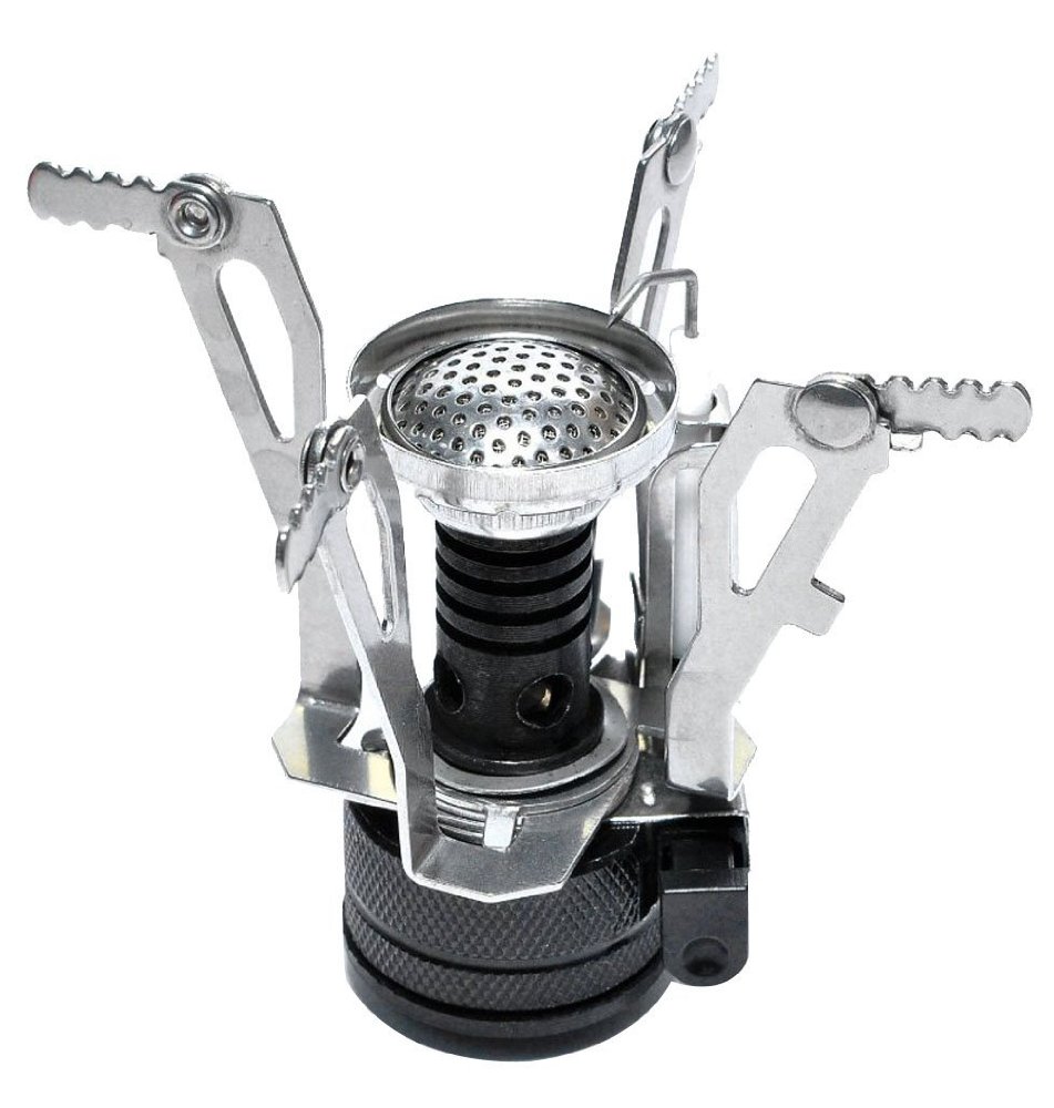 Ultralight Backpacking Canister Camp Stove Burner with Piezo Ignition 39oz