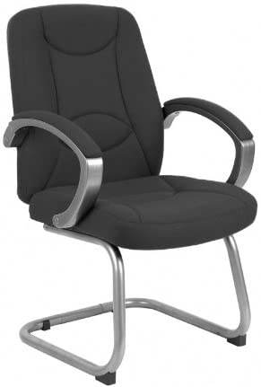 Blue Box Lucca Cantiliver Managers Chair - Charcoal