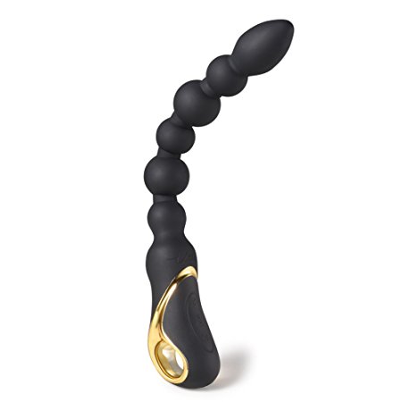 Utimi Vibrating Anal Beads Anal Vibrator Prostate Massager with Pull Ring